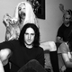 Marilyn Manson and Trent Reznor backstage at the Jon Stewart Show in 1995. (Photo: Catherine McGann / Getty Images)